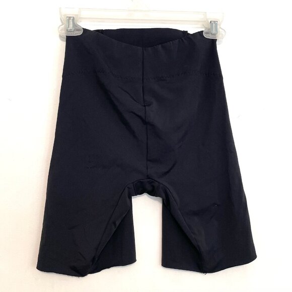 JOCKEY Mini Shaper Black High Waisted Elastic Waist Shaping Shapewear Shorts L - Picture 10 of 12